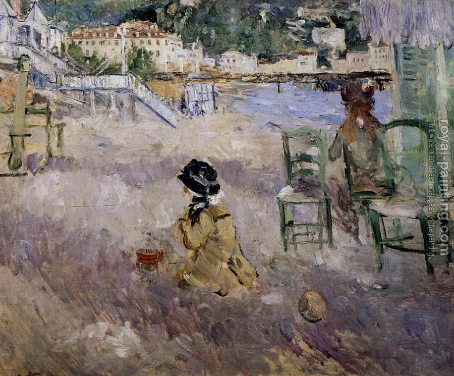 Berthe Morisot : The Beach at Nice